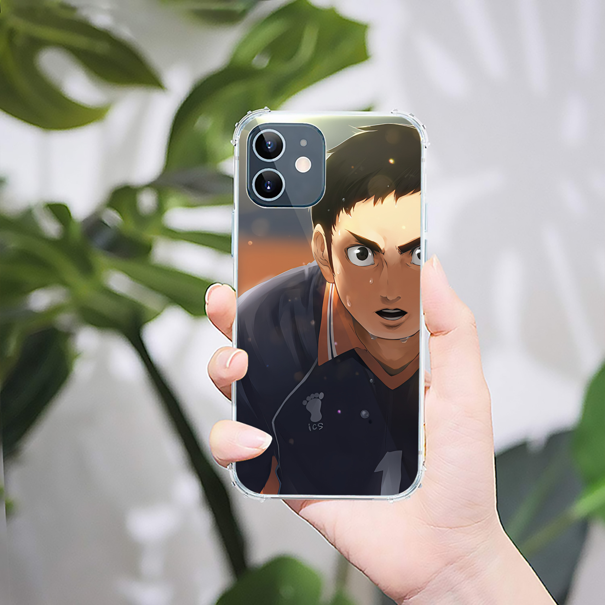 （画像用） ハイキュー!! Haikyu!! 【iPhone 12シリーズ対応】透明スマホケース（クリアソフトケース）